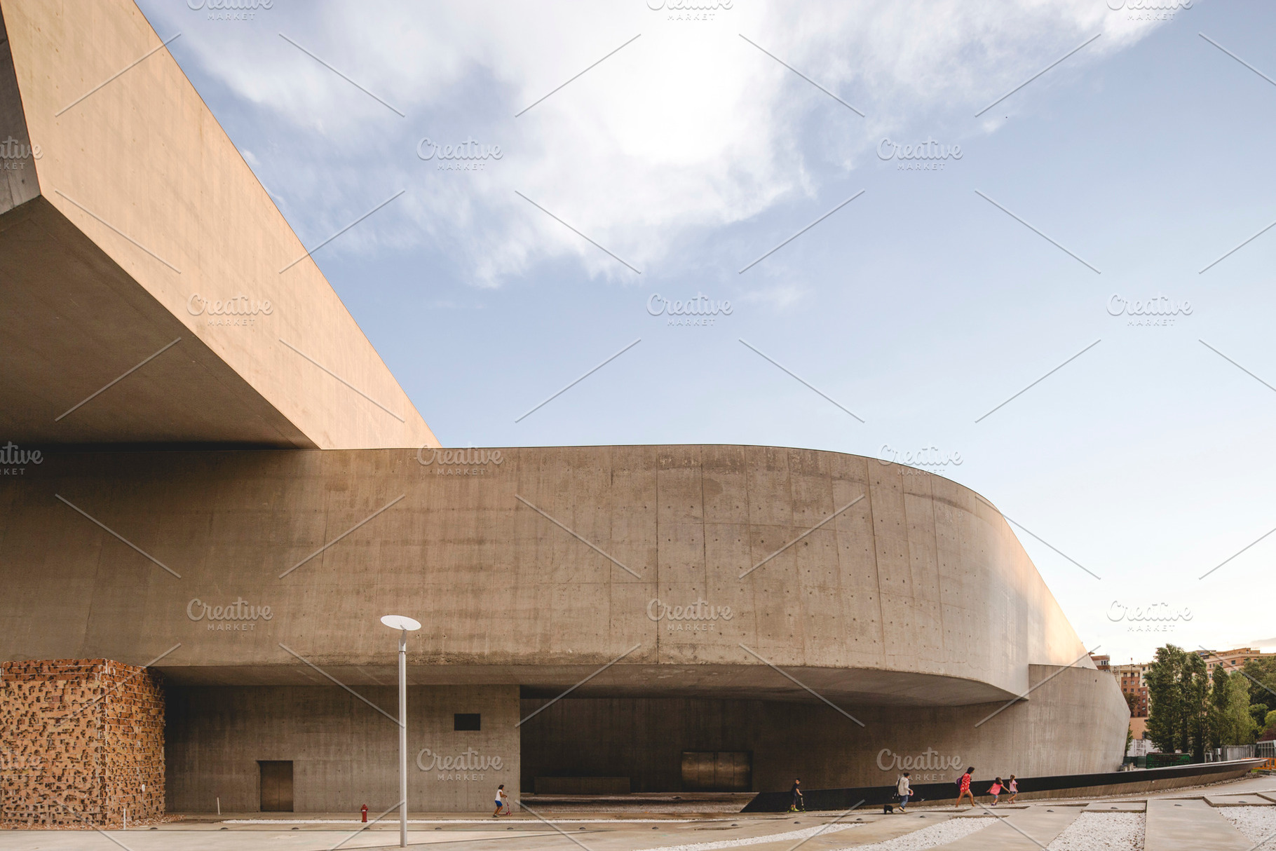 Modern Rome: MAXXI Museum, an Architecture Photo by Altkat