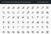 3000+ iOS 8 Tab Bar Icons, an Outline Icon by thebeast (Thumbnail 3 of 5)