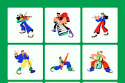 60 Flat Musician Illustrations, a Person Illustration by Creative Stall (Thumbnail 9 of 11)