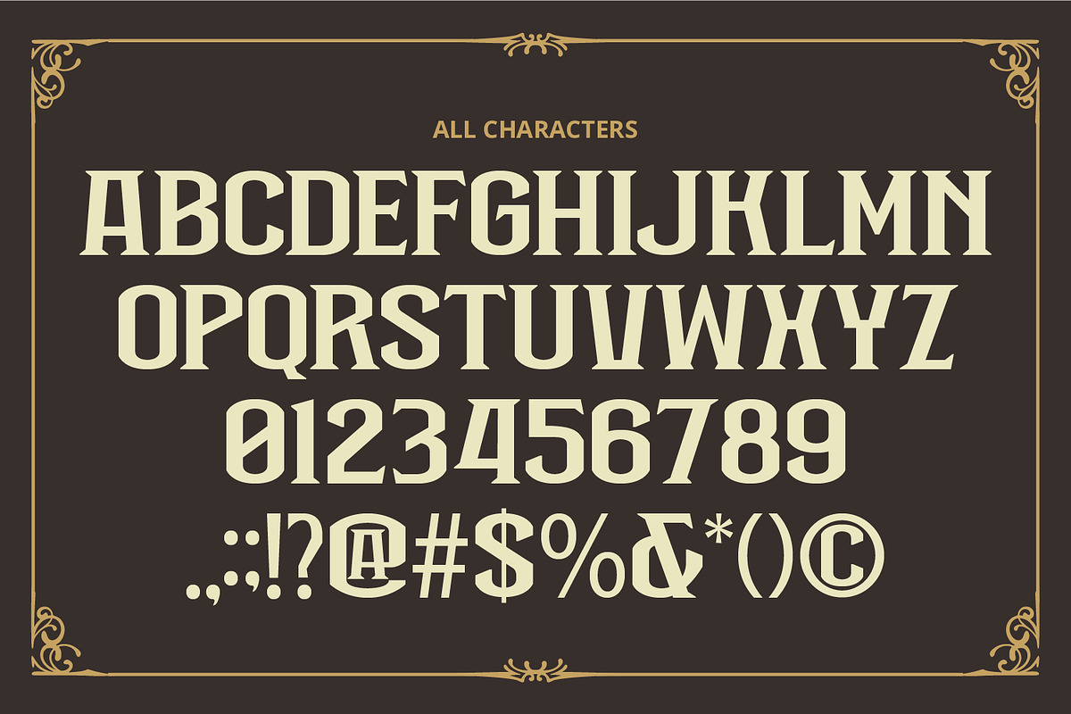 Black Holist, a Symbol Font by Vintage Division (Photo 12 of 15)