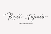 Handita - Calligraphy  Font, a Script Font by Sronstudio (Thumbnail 5 of 7)