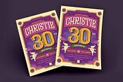 Birthday Party Invitation Flyer, a Flyer Template by megarez (Thumbnail 2 of 3)