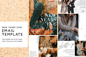 New Years Holiday Email Template