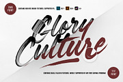 Glory Culture SVG Font + Extras, a Script Font by Sam Parrett (Thumbnail 5 of 10)