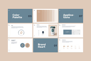 Latteo - Brand Guidelines Template