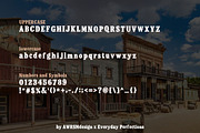 Brinavo | Old Western Display Font, a Serif Font by Everyday Perfection (Thumbnail 2 of 5)