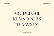 Paragone Luxury Serif Font, a Serif Font by UICreative (Thumbnail 7 of 11)