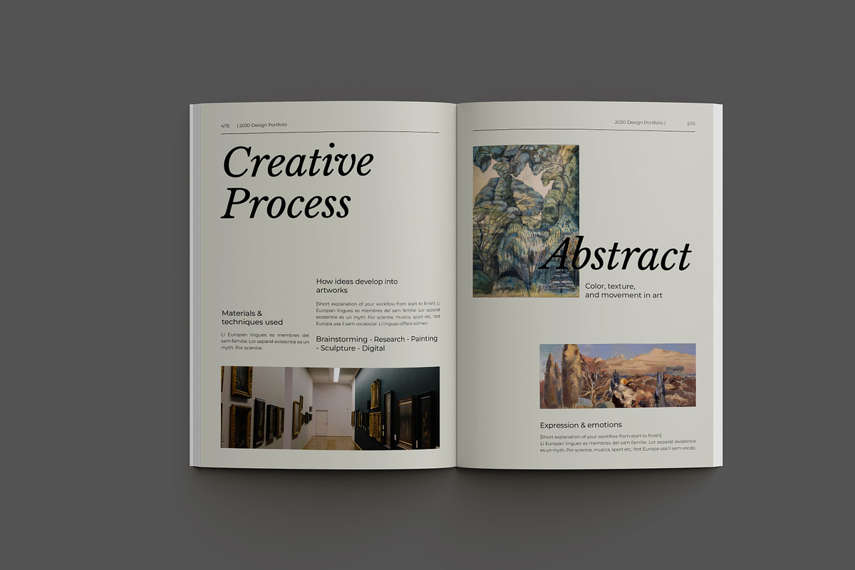 Fine Arts Portfolio preview 7