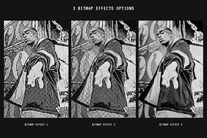 Retro Bitmap Photo Effect