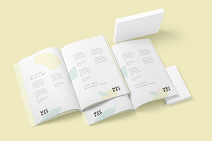 Magazine Mockup - A4 210x297 Mm