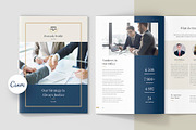 Lawyer Business Brochure Canva, a Brochure Template by artbart (Thumbnail 1 of 5)