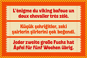 Seretoflare, a Sans Serif Font by graphicook (Thumbnail 6 of 10)