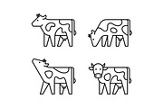 Cow Logo, a Graphic by NataliiaVolyk (Thumbnail 4 of 7)