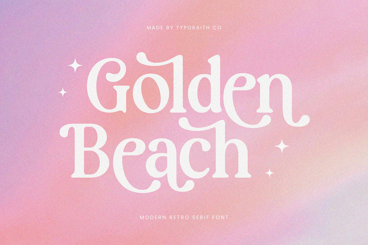Grove Peach | Modern Retro Serif, a Serif Font by Typoraith Co (Photo 8 of 10)