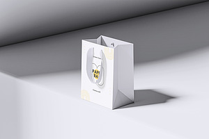 Paper Bag Mockup Set