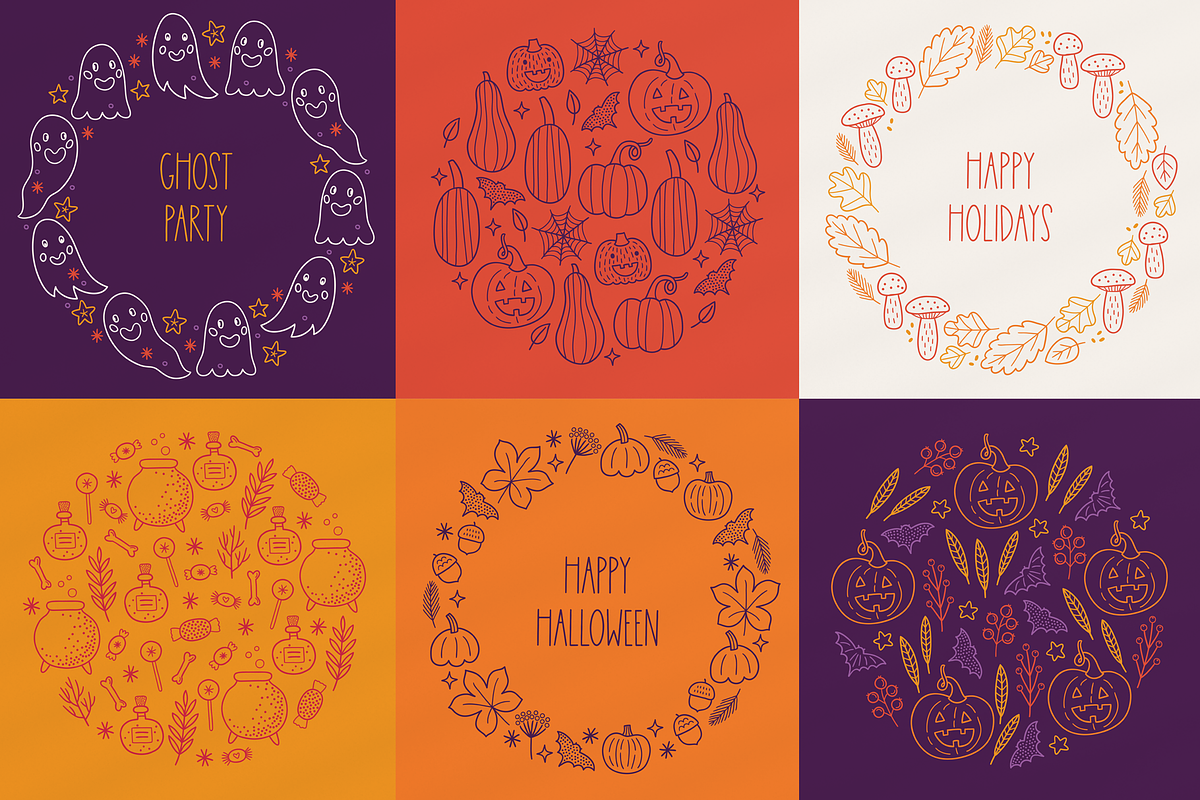 Halloween Kit #6, a Seasonal Illustration by miumiu (Photo 11 of 15)