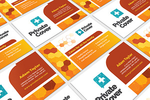 Health Insurance Business Card