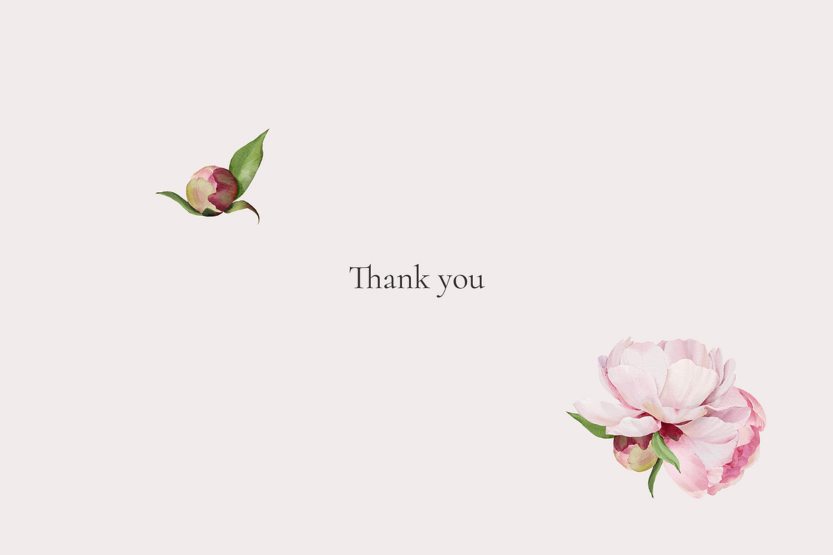-30% Watercolor Peony Collection, an Object Illustration by bloomscape (Photo 10 of 10)