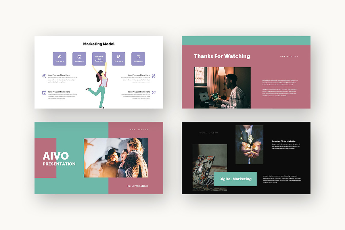 Aivo : Digital Promo Powerpoint, a Presentation Template by Punkl Camp (Photo 9 of 16)