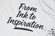 Carmila brush font, a Handwritten Font by cocodesign (Thumbnail 4 of 6)
