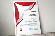 Certificate Word | PSD | AI, a Stationery Template by Curve Design (Thumbnail 1 of 3)