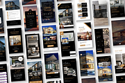 Luxury Real Estate templates, a Social Media Template by nwdigitalstore (Thumbnail 3 of 11)