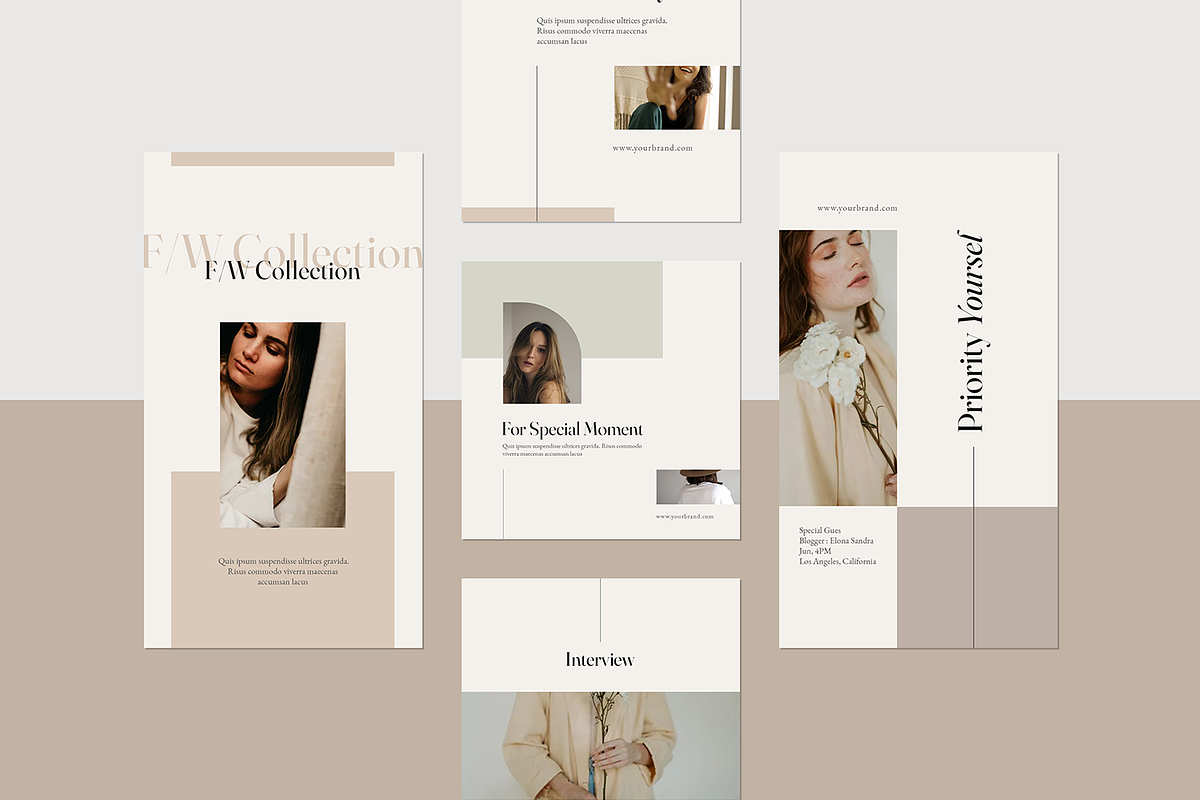 Yofaline - Instagram Stories & Post, a Social Media Template by Creatchees.std (Photo 2 of 4)