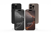 Iphone 16 Pro Mockups, an iPhone Mockup by groens (Thumbnail 6 of 7)
