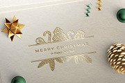 Gentle Christmas Frame Labels, a Branding & Logo Template by Createvil (Thumbnail 6 of 12)