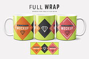 11 oz & 15 oz Mug Mockups (PSDs), a Cups & Container Mockup by Ultimate Mockups (Thumbnail 3 of 11)