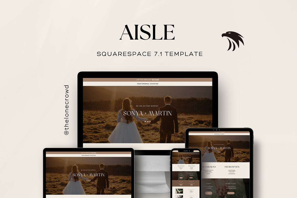 Squarespace 7.1 Website Template, a Squarespace Template by The Lone Crowd