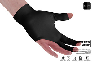 Billiard Glove Mockup