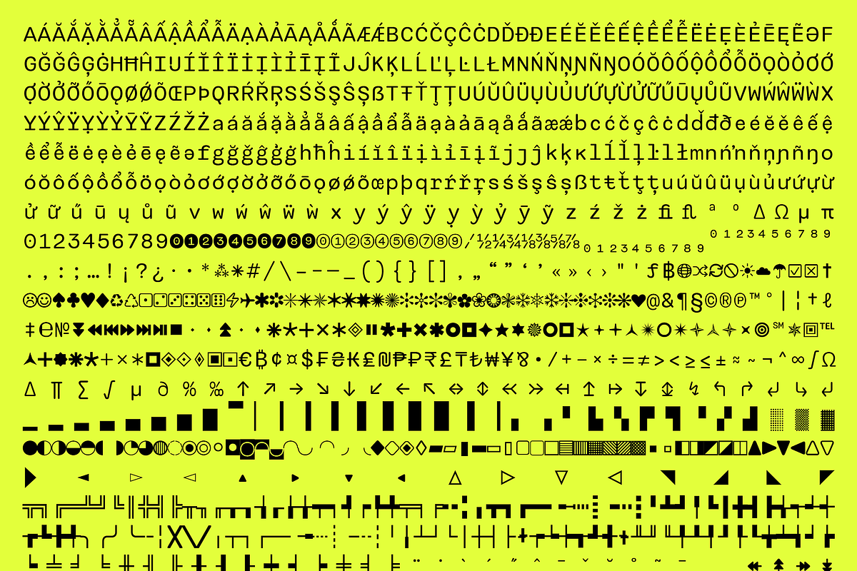 SG - MONOCOMIC, a Sans Serif Font by Studio Gulden (Photo 17 of 20)