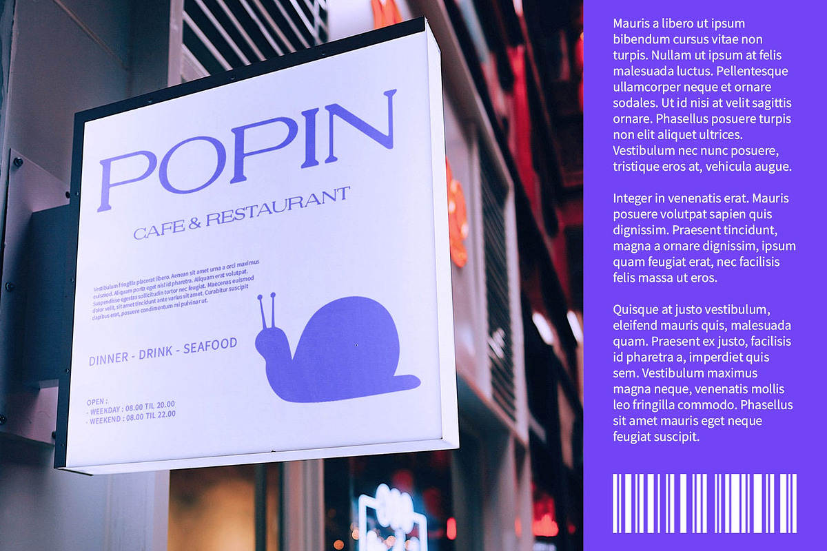 Denvile Blur, a Serif Font by Craft Supply Co. (Photo 6 of 8)