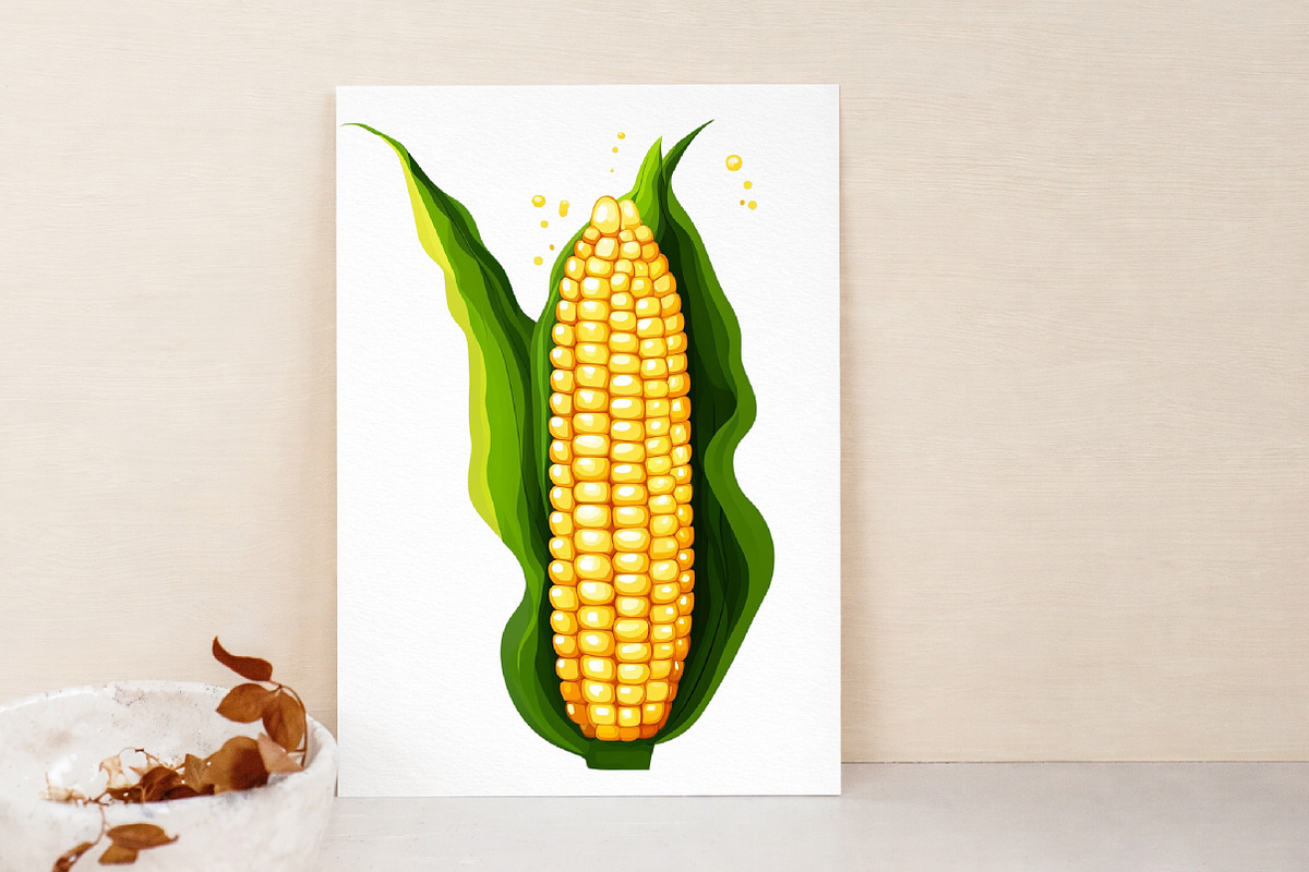Vegetables Graphic Clipart, an Illustration by Libby Wishes (Photo 3 of 7)