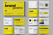 Corporate Brand Guideline, a Brochure Template by ContestDesign (Thumbnail 1 of 5)