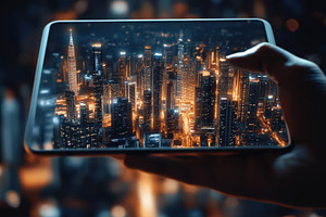 Exploring futuristic smart city desi, a Photo by Iftikhar Alam