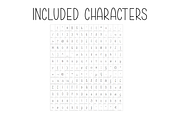Lexipedia | a cute handwritten font, a Sans Serif Font by Design av MAD (Thumbnail 5 of 6)