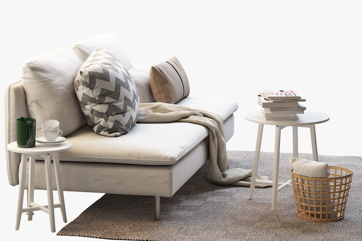6 sofa set 3d model, a Furniture 3D Model by 3dmitruk (Photo 57 of 61)
