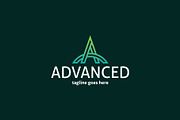 Advanced - Letter A Logo, a Branding & Logo Template by ashenterprise (Thumbnail 1 of 2)