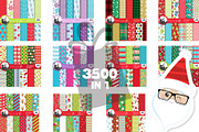 Mega Christmas Bundle -3500 graphics, an Illustration by PrettyBundles (Thumbnail 10 of 13)