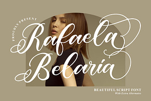 Rafaela Belaria Beautiful Script