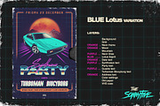 80s NewRetroWave flyers, a Flyer Template by Sonnyfive (Thumbnail 5 of 7)