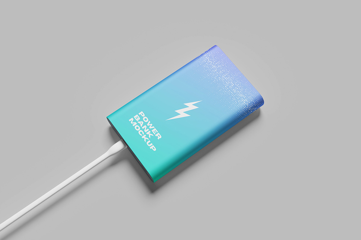 Power Bank Mockup, a Product Mockup by MrLetters (Photo 5 of 5)