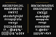 Bergham - Experimental Display Font, a Blackletter Font by RagamKata (Thumbnail 7 of 10)