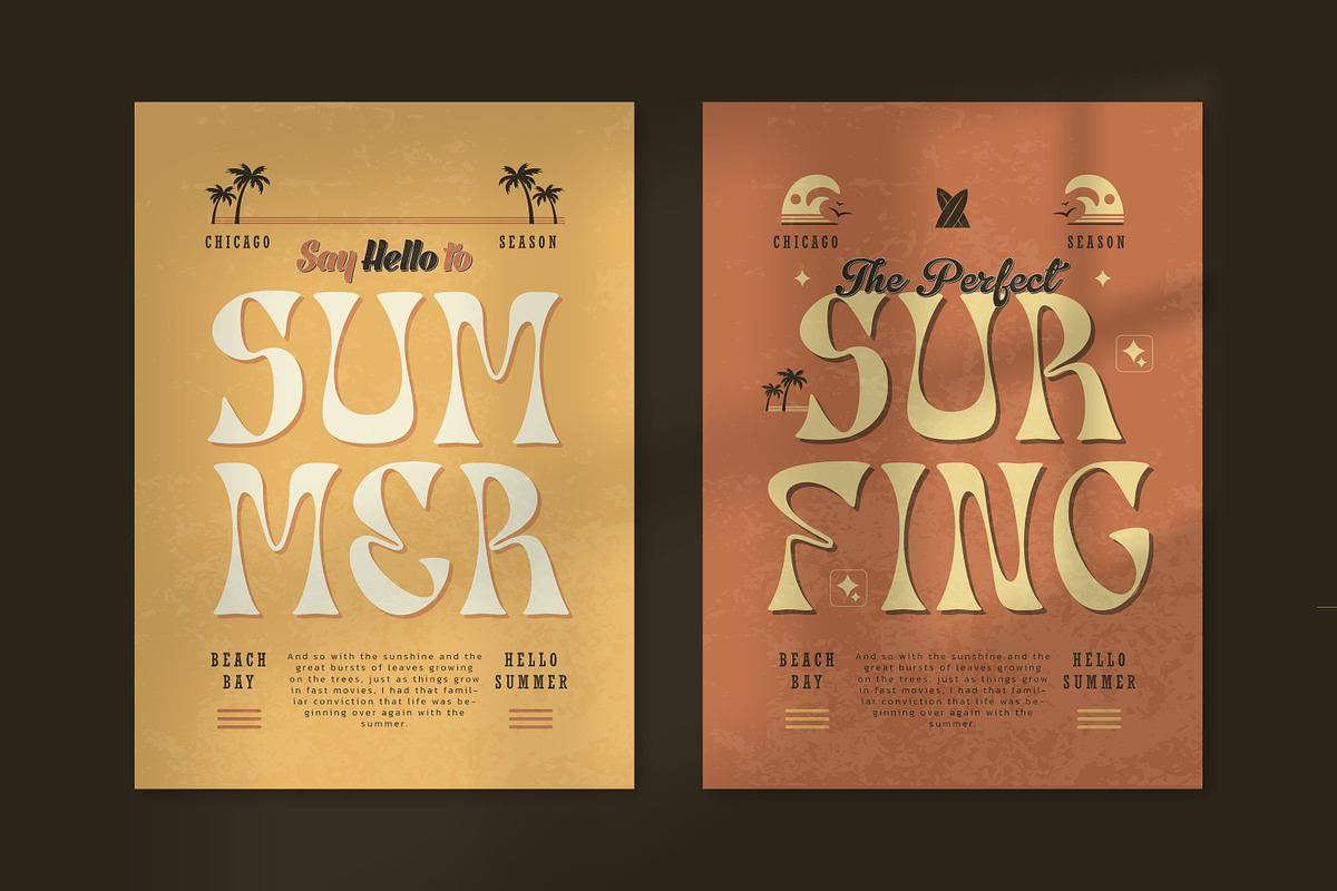 Summer Top Display Typeface, a Serif Font by infernostudio3 (Photo 10 of 11)