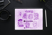Pablo Picasso Procreate BUNDLE V 5, a Brush Add-On by Manifesto Design Gallery (Thumbnail 16 of 17)