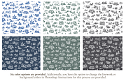 Charleston, SC Toile de Jouy Pattern, a Pattern Graphic by Hughes Studio (Thumbnail 2 of 8)