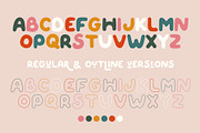 QUIRKY SPRING Playful Font Family, a Script Font by Anna Zakharchenko (Thumbnail 4 of 21)