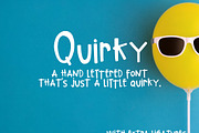 Quirky Hand-lettered Font, a Handwritten Font by Groovy Fonts by Mindy (Thumbnail 1 of 6)